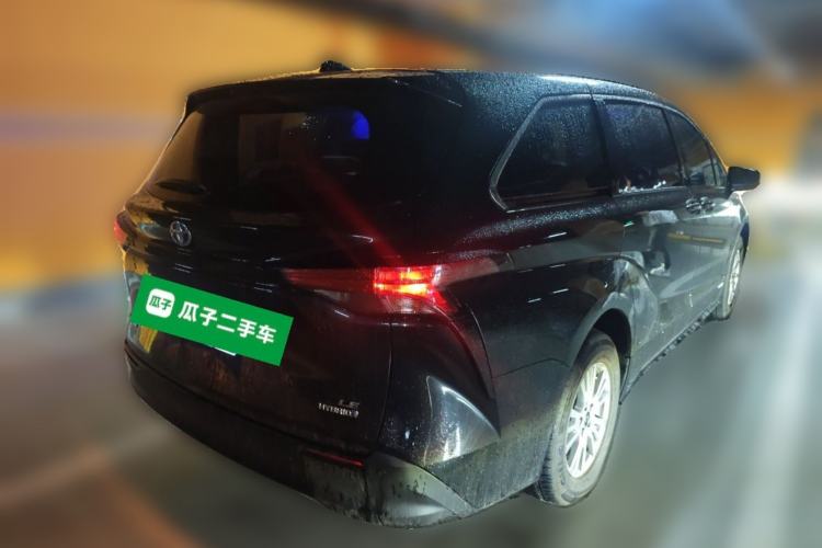 Used Toyota SIENNA 2021 2.5L Hybrid Comfort Edition Rear Right 45 Deg