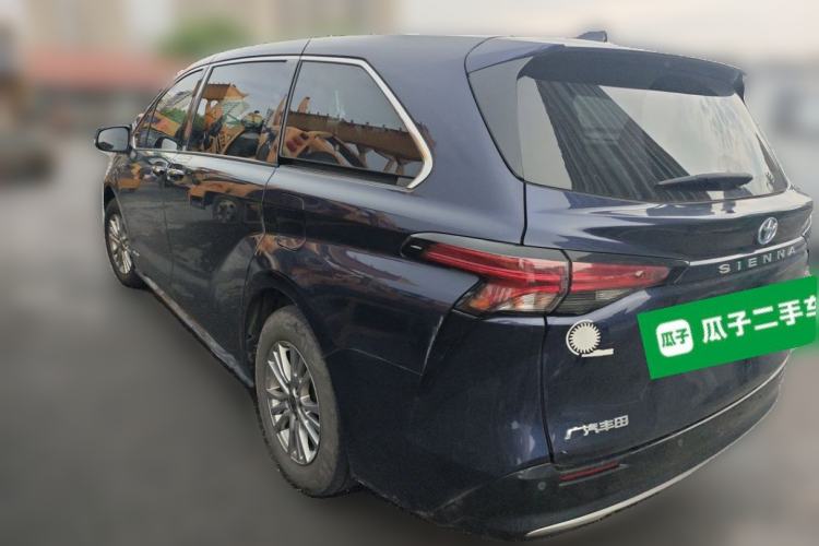 Used Toyota SIENNA 2021 2.5L Hybrid Luxury Edition Rear Left 45 Deg