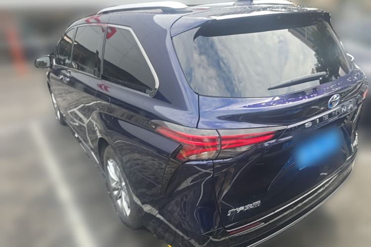 Used Toyota SIENNA 2021 2.5L Hybrid Platinum Edition Rear Left 45 Deg