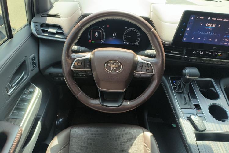 Used Toyota SIENNA 2021 2.5L Hybrid Platinum Edition Steering Wheel