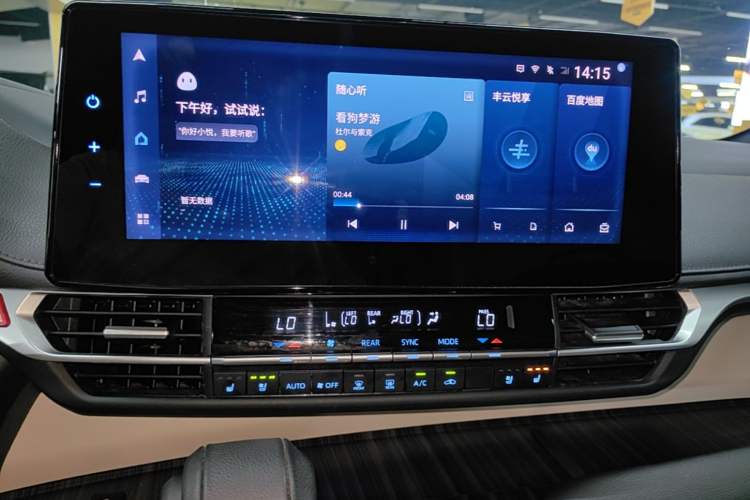 Used Toyota SIENNA 2021 2.5L Hybrid Premium Edition Audio And AC Panel