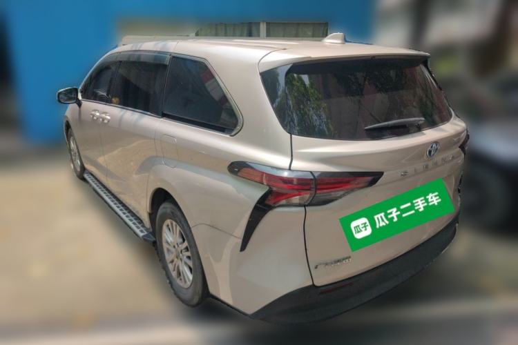 Used Toyota SIENNA 2021 2.5L Hybrid Comfort Edition Rear Left 45 Deg