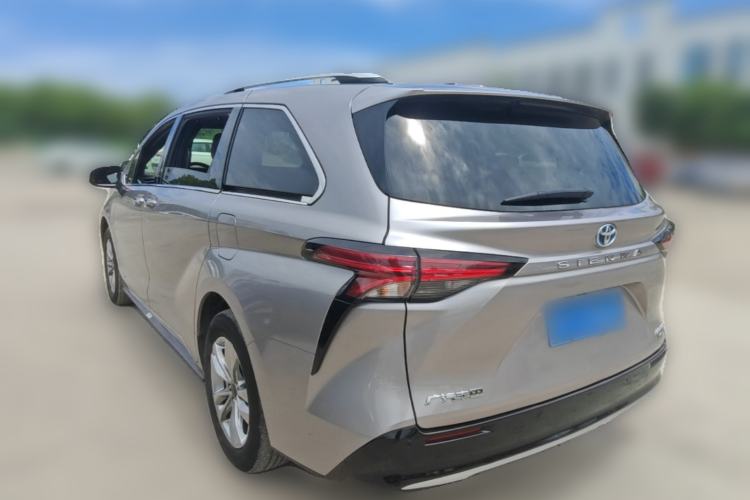 Used Toyota SIENNA 2021 2.5L Hybrid Platinum Edition Rear Left 45 Deg