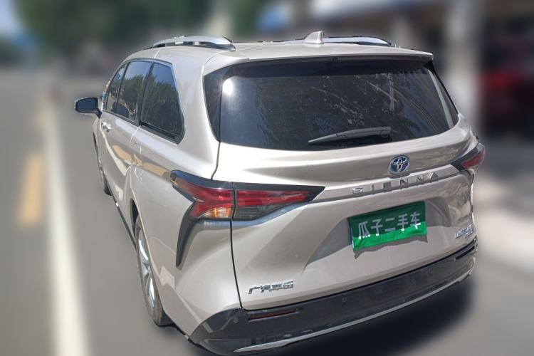 Used Toyota SIENNA 2021 2.5L Hybrid Ultimate Edition Rear Left 45 Deg
