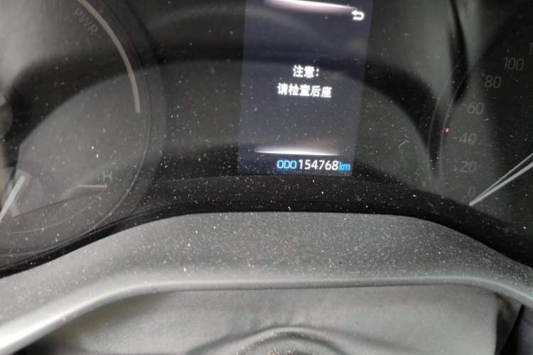 Used Toyota SIENNA 2021 2.5L Hybrid Comfort Edition Odometer Close Up