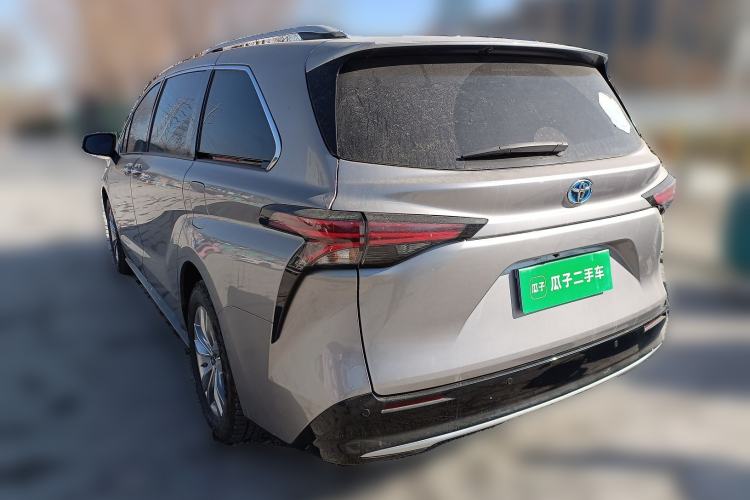 Used Toyota SIENNA 2021 2.5L Hybrid Ultimate Edition Rear Left 45 Deg