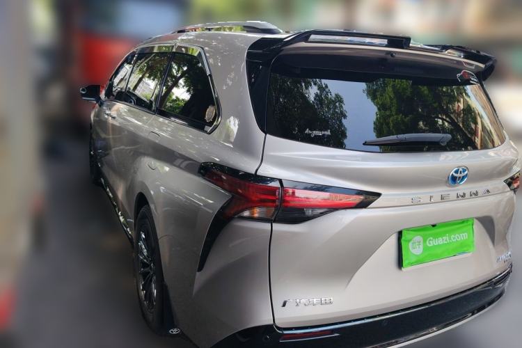 Used Toyota SIENNA 2021 2.5L Hybrid Ultimate Edition Rear Left 45 Deg