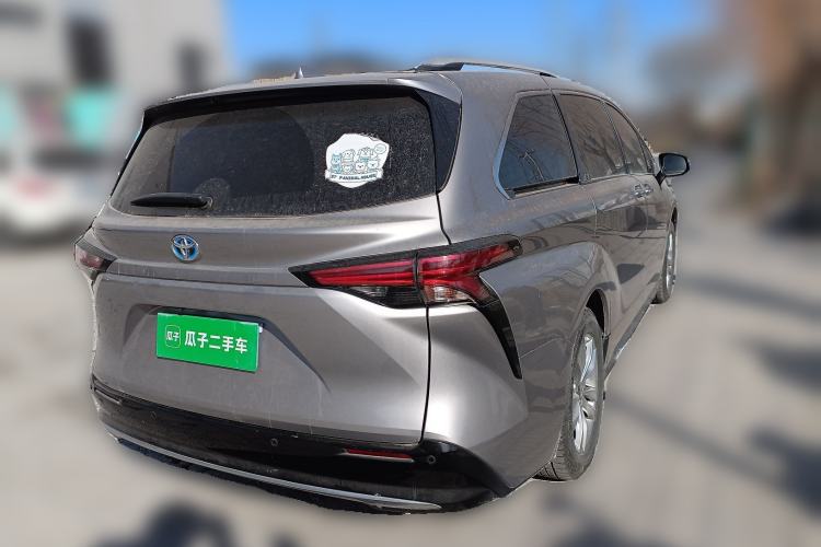 Used Toyota SIENNA 2021 2.5L Hybrid Ultimate Edition Rear Right 45 Deg