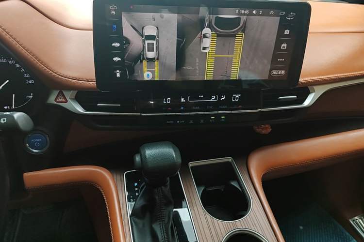 Used Toyota SIENNA 2021 2.5L Hybrid Comfort Edition Audio And AC Panel