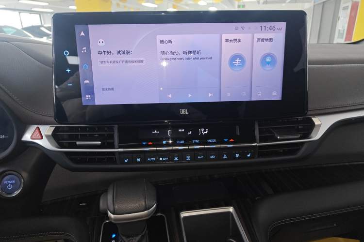 Used Toyota SIENNA 2021 2.5L Hybrid Platinum Edition Audio And AC Panel