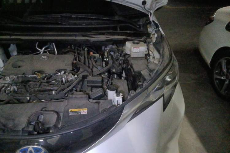 Used Toyota SIENNA 2021 2.5L Hybrid Platinum Edition Engine Bay Left