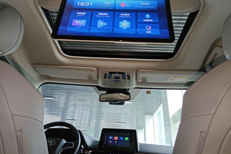 Used Toyota SIENNA 2021 2.5L Hybrid Luxury Edition Headliner