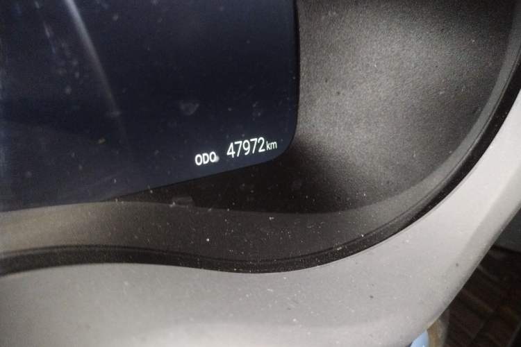 Used Toyota SIENNA 2021 2.5L Hybrid Platinum Edition Odometer Close Up