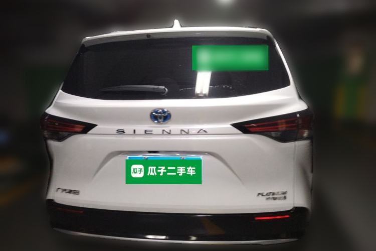 Used Toyota SIENNA 2021 2.5L Hybrid Platinum Edition Rear