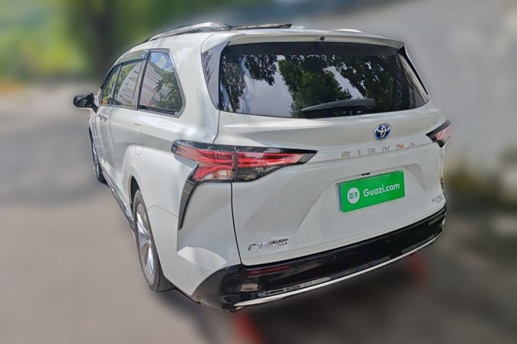 Used Toyota SIENNA 2021 2.5L Hybrid Platinum Edition Rear Left 45 Deg