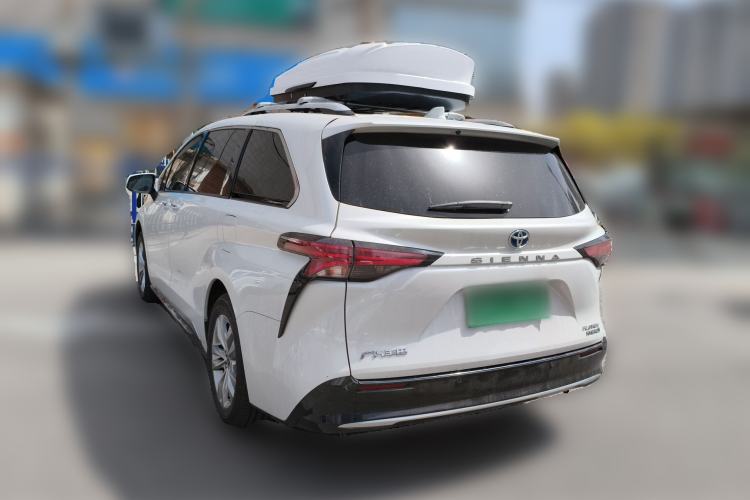 Used Toyota SIENNA 2021 2.5L Hybrid Platinum Edition Rear Left 45 Deg