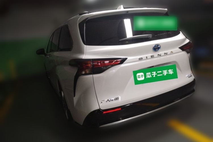 Used Toyota SIENNA 2021 2.5L Hybrid Platinum Edition Rear Left 45 Deg