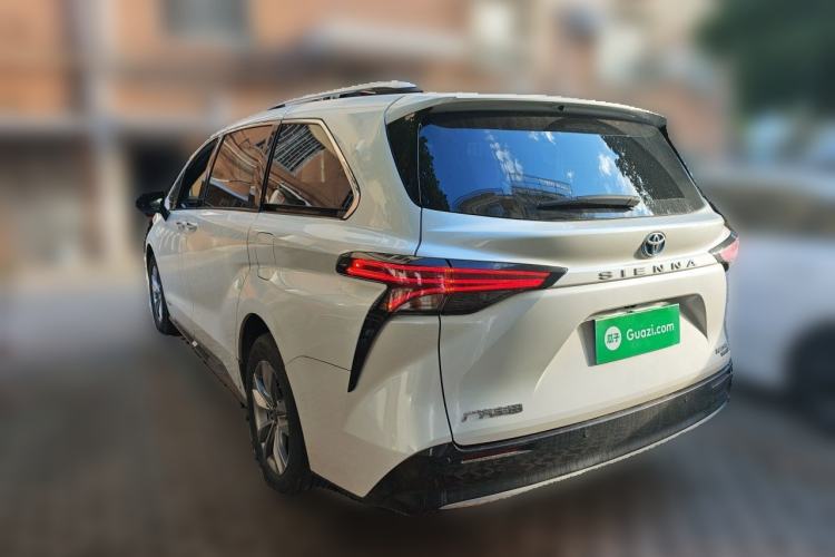 Used Toyota SIENNA 2021 2.5L Hybrid Platinum Edition Rear Left 45 Deg