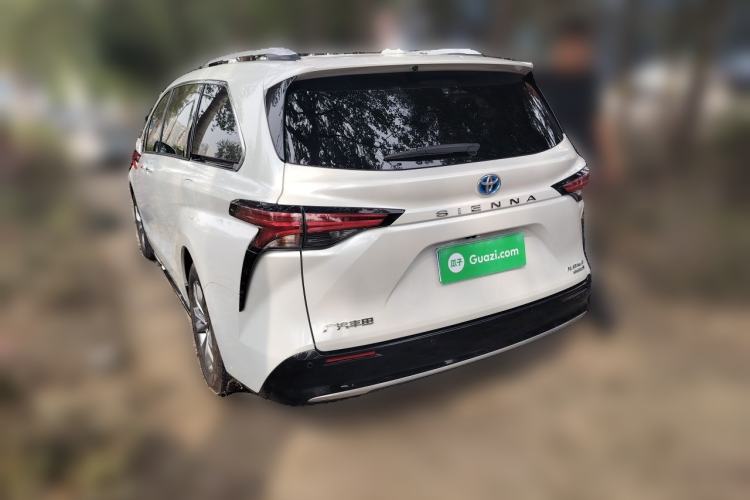 Used Toyota SIENNA 2021 2.5L Hybrid Platinum Edition Rear Left 45 Deg