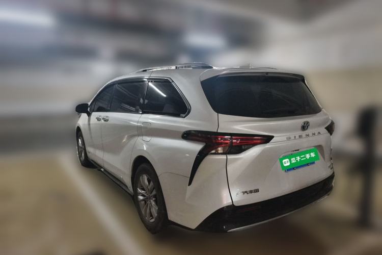 Used Toyota SIENNA 2021 2.5L Hybrid Platinum Edition Rear Left 45 Deg