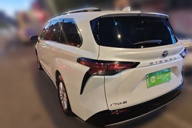 Used Toyota SIENNA 2021 2.5L Hybrid Luxury Edition Rear Left 45 Deg