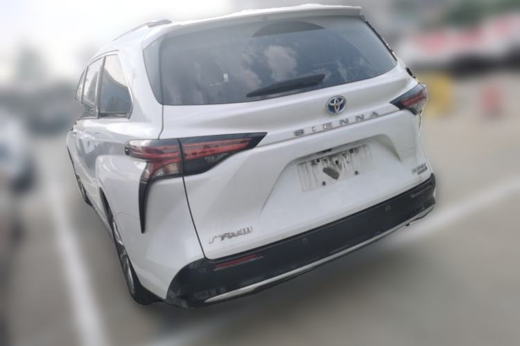 Used Toyota SIENNA 2021 2.5L Hybrid Platinum Edition Rear Left 45 Deg
