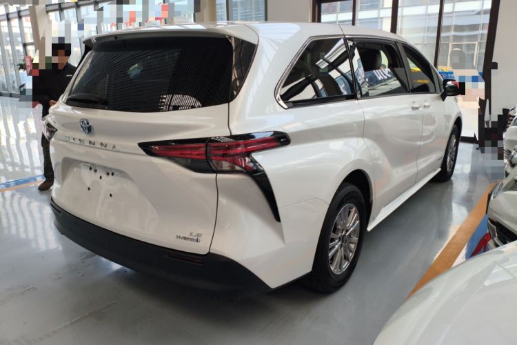 Used Toyota SIENNA 2021 2.5L Hybrid Comfort Edition Rear Right 45 Deg