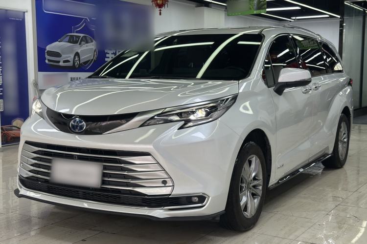 Used Toyota SIENNA 2021 2.5L Hybrid Platinum Edition Guazi used car, China used car export, Used car for sale, Used Toyota cars, Cheapest cars for sale