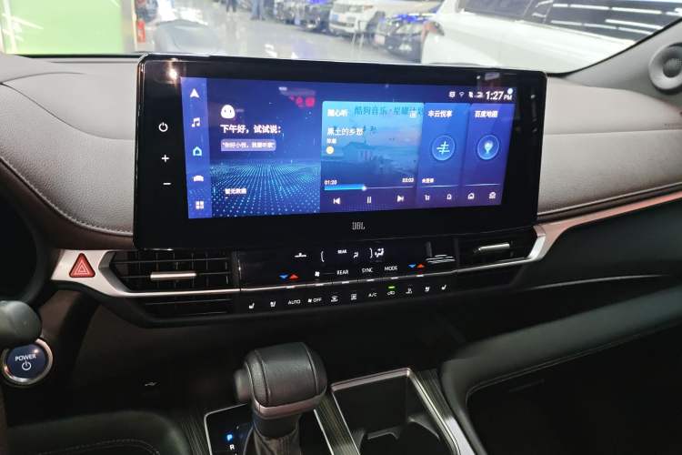 Used Toyota SIENNA 2023 2.5L Hybrid Platinum Edition Audio And AC Panel