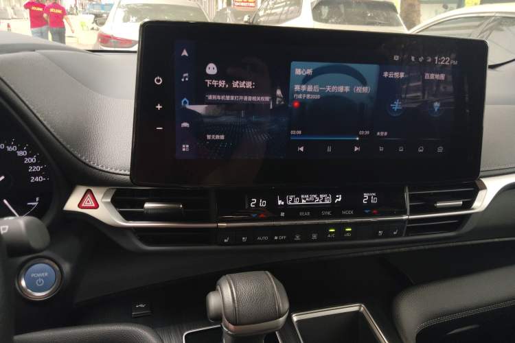 Used Toyota SIENNA 2023 2.5L Hybrid Deluxe Edition Audio And AC Panel