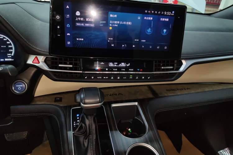 Used Toyota SIENNA 2023 2.5L Hybrid Ultimate Edition Audio And AC Panel