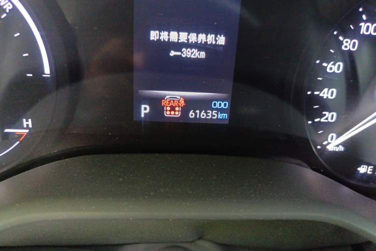 Used Toyota SIENNA 2023 2.5L Hybrid Deluxe Edition Odometer Close Up