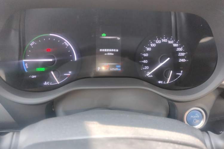 Used Toyota SIENNA 2023 2.5L Hybrid Deluxe Edition Odometer Close Up
