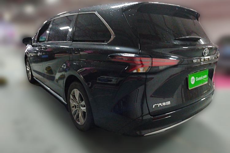 Used Toyota SIENNA 2024 2.5L Hybrid Four-Wheel Drive Prestige Edition Rear Left 45 Deg