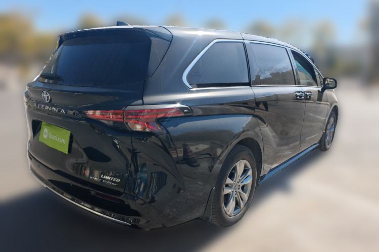Used Toyota SIENNA 2024 2.5L Hybrid Four-Wheel Drive Prestige Edition Rear Right 45 Deg