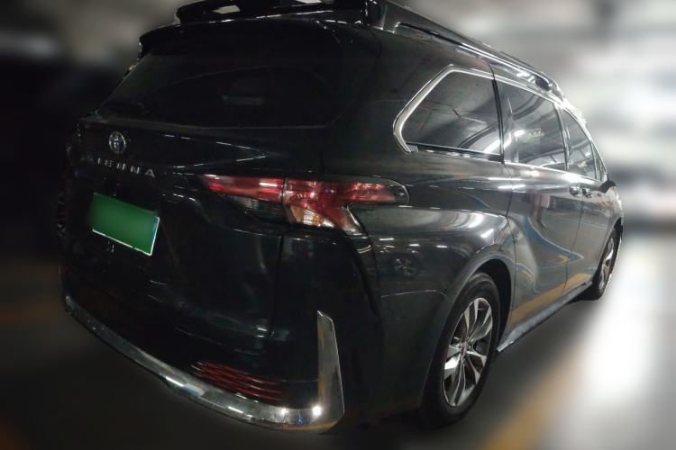 Used Toyota SIENNA 2024 2.5L Hybrid Four-Wheel Drive Prestige Edition Rear Right 45 Deg