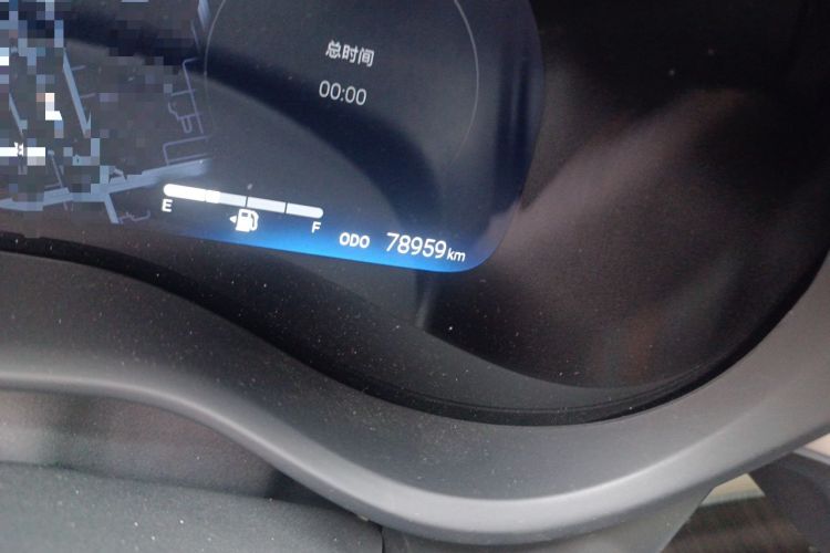 Used Toyota SIENNA 2024 2.5L Hybrid Platinum Edition Odometer Close Up