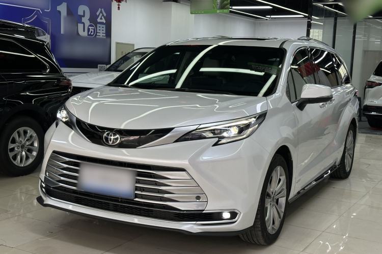 Used Toyota SIENNA 2024 2.5L Hybrid Platinum Edition Guazi used car, China used car export, Used car for sale, Used Toyota cars, Cheapest cars for sale