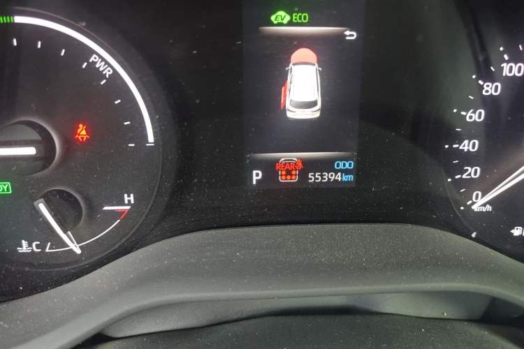 Used Toyota SIENNA 2024 2.5L Hybrid Four-Wheel Drive Luxury Edition Odometer Close Up