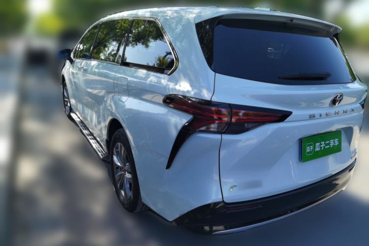 Used Toyota SIENNA 2024 2.5L Hybrid Four-Wheel Drive Prestige Edition Rear Left 45 Deg