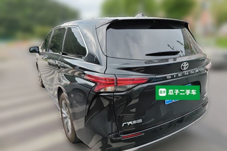 Used Toyota SIENNA 2026 Model 2.5L Dual-Engine Four-Wheel-Drive Premium Edition Rear Left 45 Deg