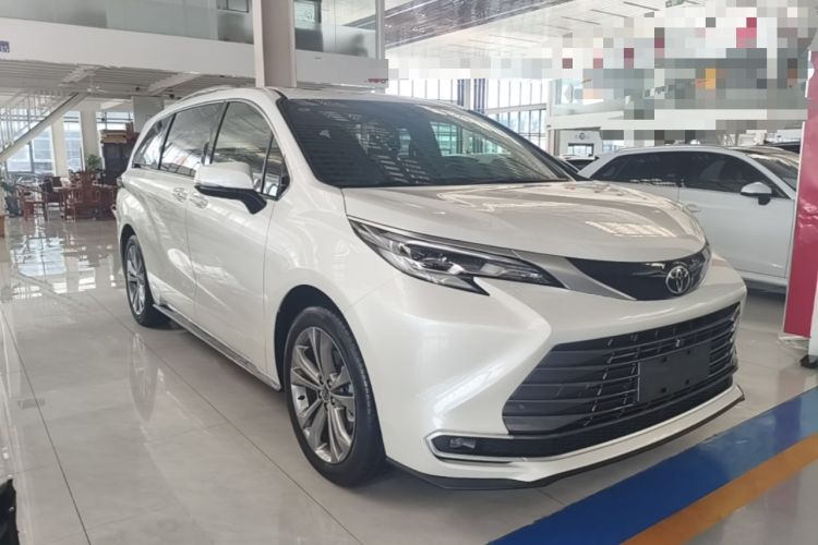Used Toyota SIENNA 2026 Model 2.5L Dual-Engine Two-Wheel-Drive Prestige Edition Front Right 45 Deg