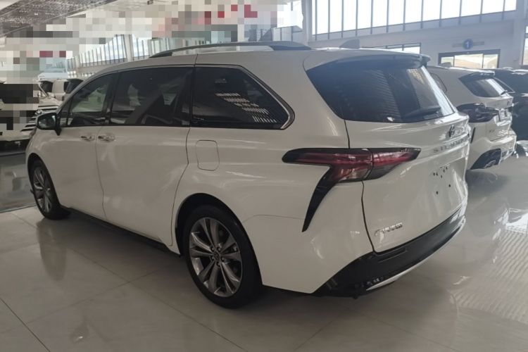 Used Toyota SIENNA 2026 Model 2.5L Dual-Engine Two-Wheel-Drive Prestige Edition Rear Left 45 Deg