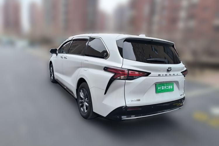 Used Toyota SIENNA 2026 Model 2.5L Dual-Engine Four-Wheel-Drive Luxury Edition Rear Left 45 Deg