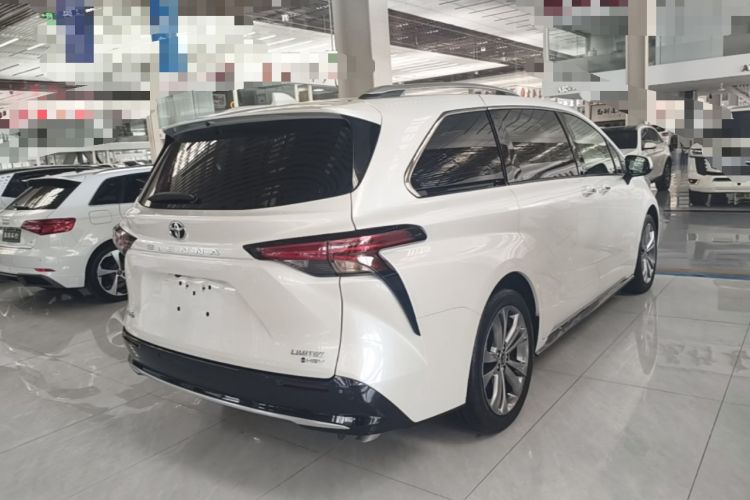 Used Toyota SIENNA 2026 Model 2.5L Dual-Engine Two-Wheel-Drive Prestige Edition Rear Right 45 Deg