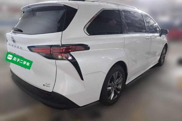 Used Toyota SIENNA 2026 Model 2.5L Dual-Engine Two-Wheel-Drive Comfort Edition Rear Right 45 Deg