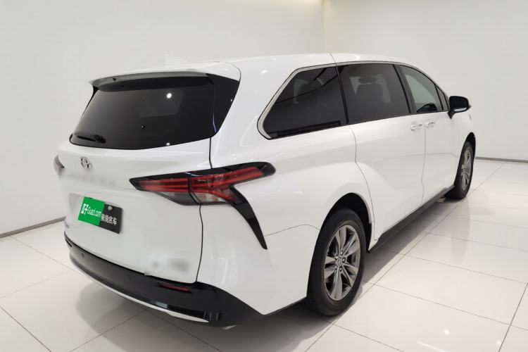 Used Toyota SIENNA 2026 Model 2.5L Dual-Engine Four-Wheel-Drive Prestige Edition Rear Right 45 Deg