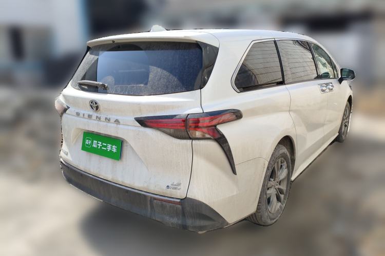Used Toyota SIENNA 2026 Model 2.5L Dual-Engine Two-Wheel-Drive Comfort Edition Rear Right 45 Deg