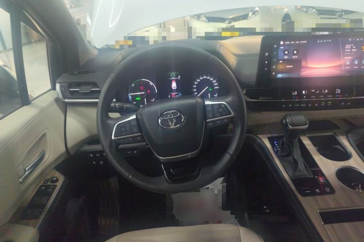 Used Toyota SIENNA 2026 Model 2.5L Dual-Engine Two-Wheel-Drive Premium Prestige Edition Steering Wheel