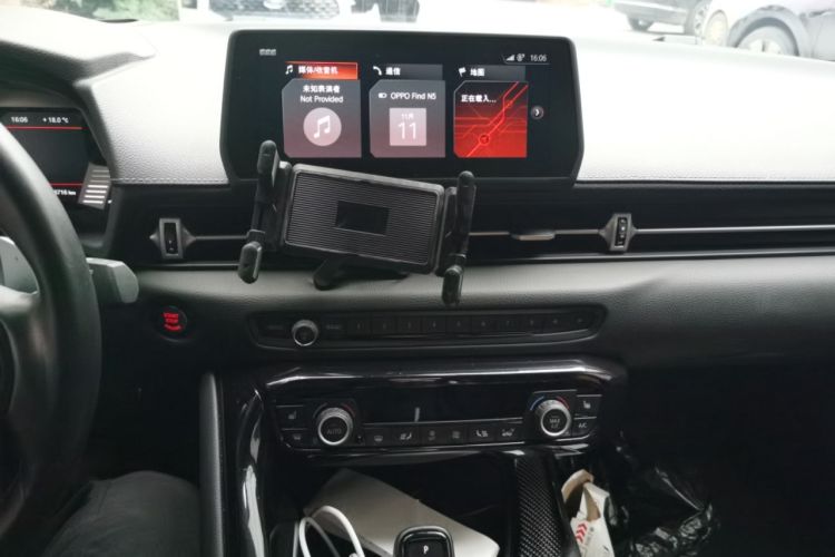 Used Toyota SUPRA 2022 Facelifted GR SUPRA 3.0T Standard Model Audio And AC Panel